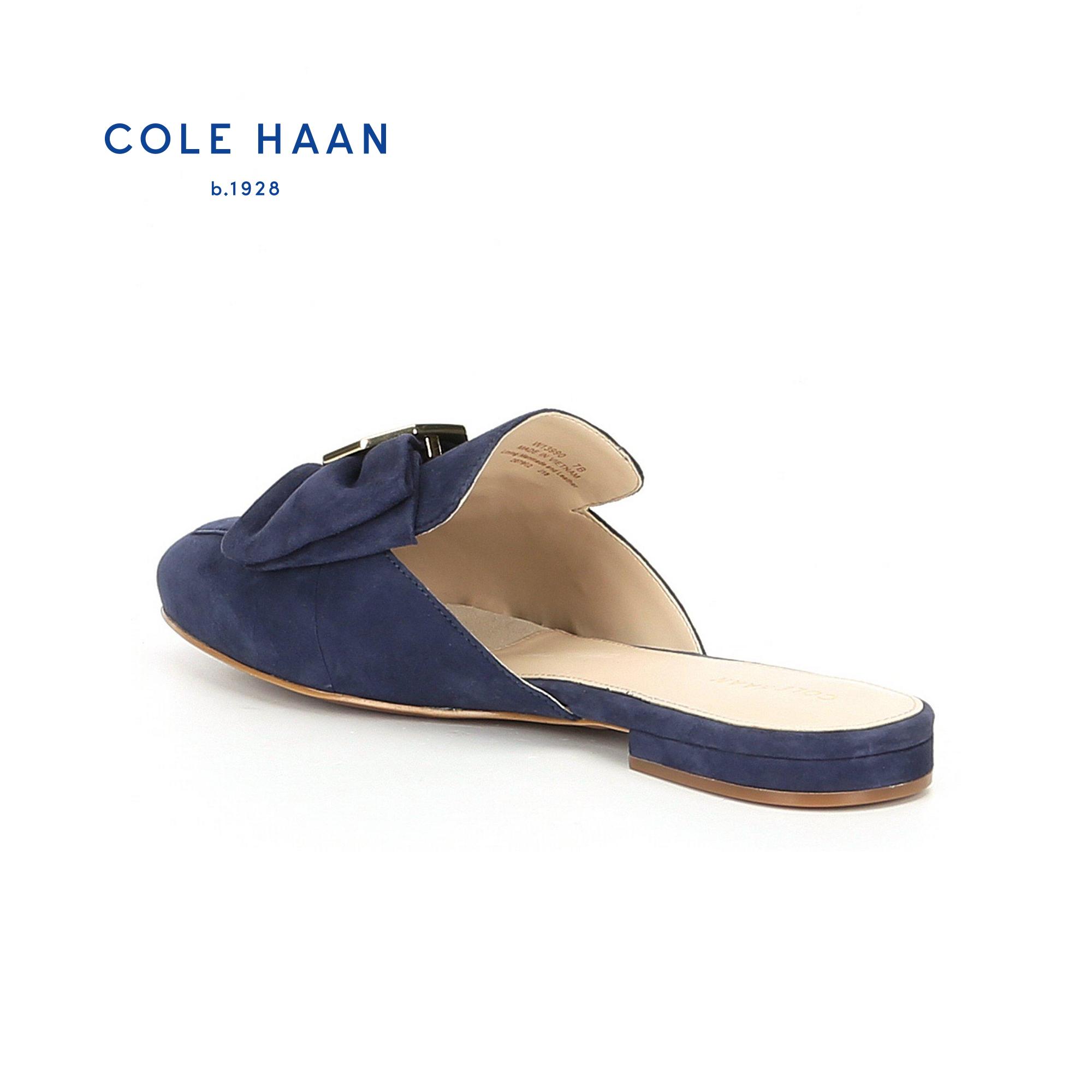 cole haan leela bow loafer mule