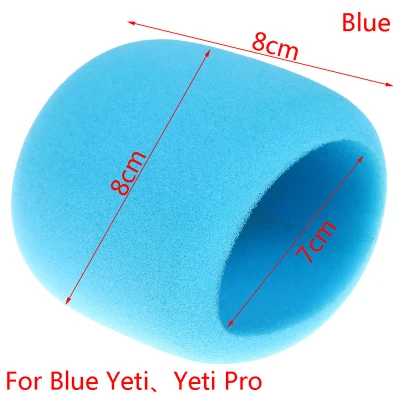 jiaoxing Foam Microphone Windscreen for Blue Yeti Yeti Pro Condenser Microphones