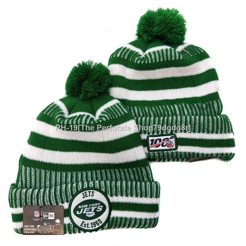 New Era, Accessories, Unisex New Era New York Jets One Time Removable Pom  Knit