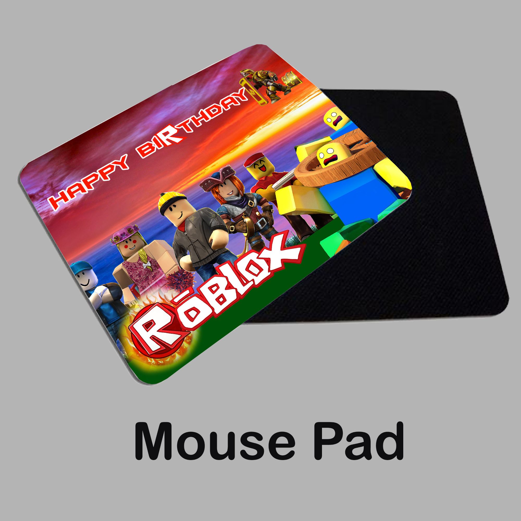 Mouse Pad Emborrachado Personalizado Personagem Roblox