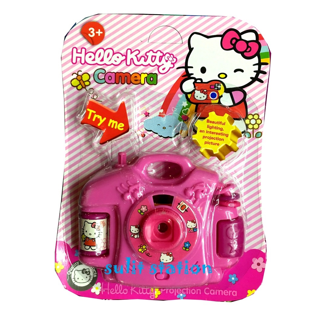 HELLO KITTY KIDS PRETEND PLAY PROJECTOR CAMERA TOYS Lazada PH