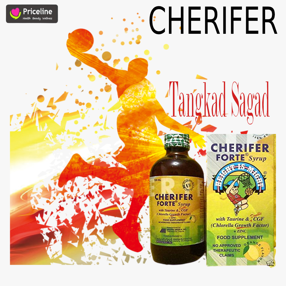 Cherifer Forte Syrup With Zinc ( 120 ml ) Lazada PH