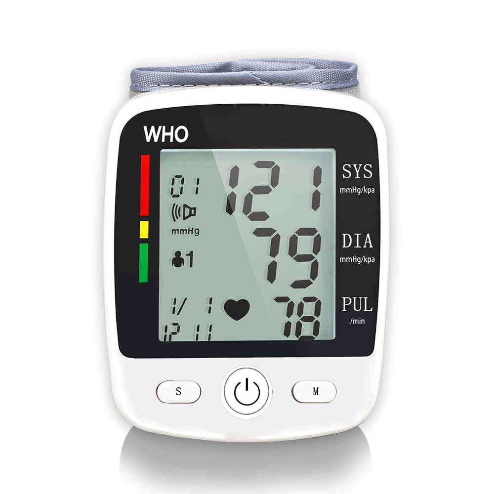 Portable Digital Blood Pressure Monitor Wrist Blood Pressure BP Usb