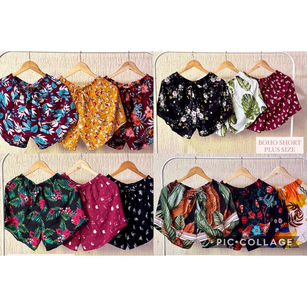 SET OF 5 PLUS SIZE DOLPHIN SHORTS Lazada PH