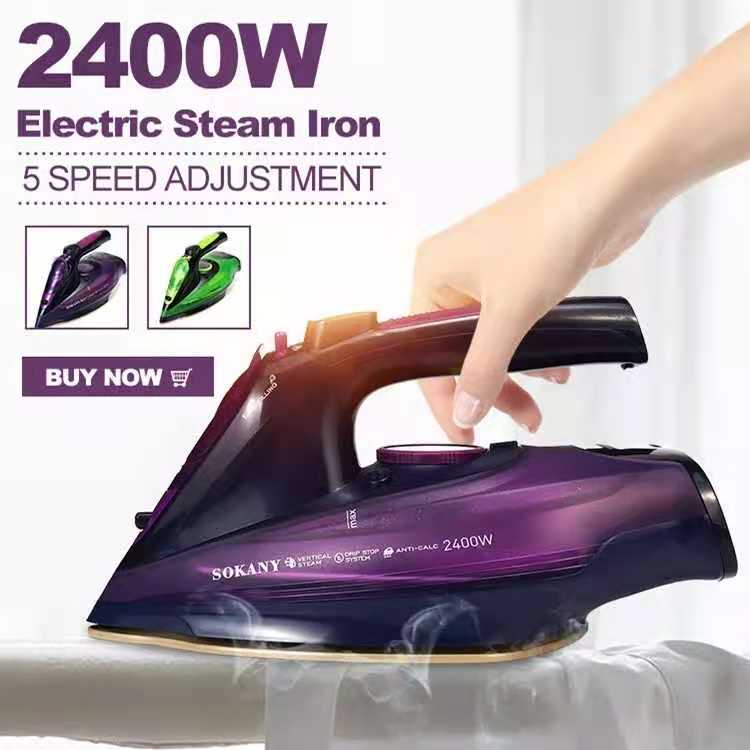 sokany cordless steam iron