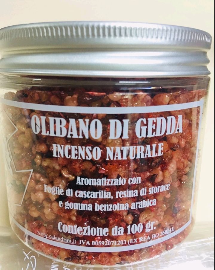 CRIGEMA - Set di 100g di incenso in grani puri, mix di Resine Naturali