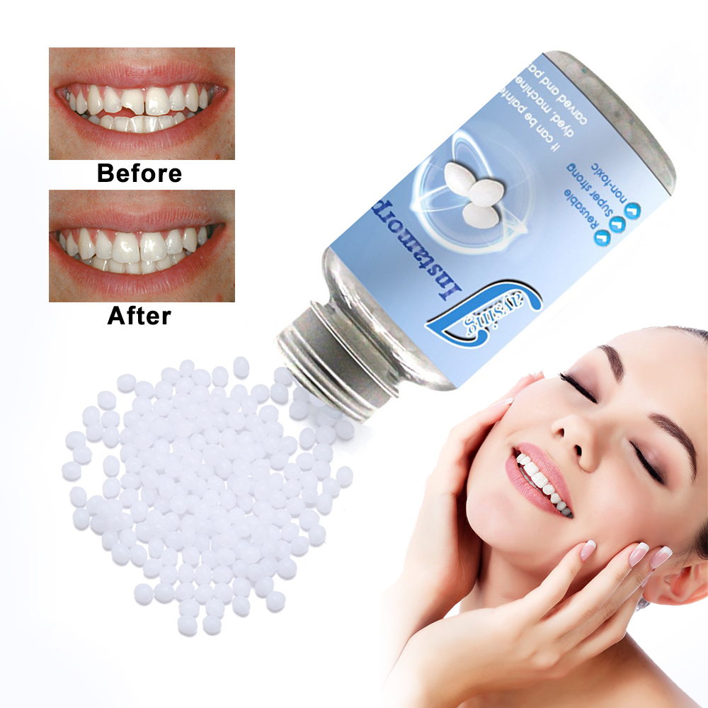 Keo Dán Răng Giả JIE7FDS Sửa Chữa Răng Giả Bị Thiếu Keo Dán Răng Giả Vật Liệu Làm Đầy Răng Tạm Thời Răng Sửa Chữa Kit, Gel Răng Đặc Răng Giả Răng Thay Thế Chất Liệu