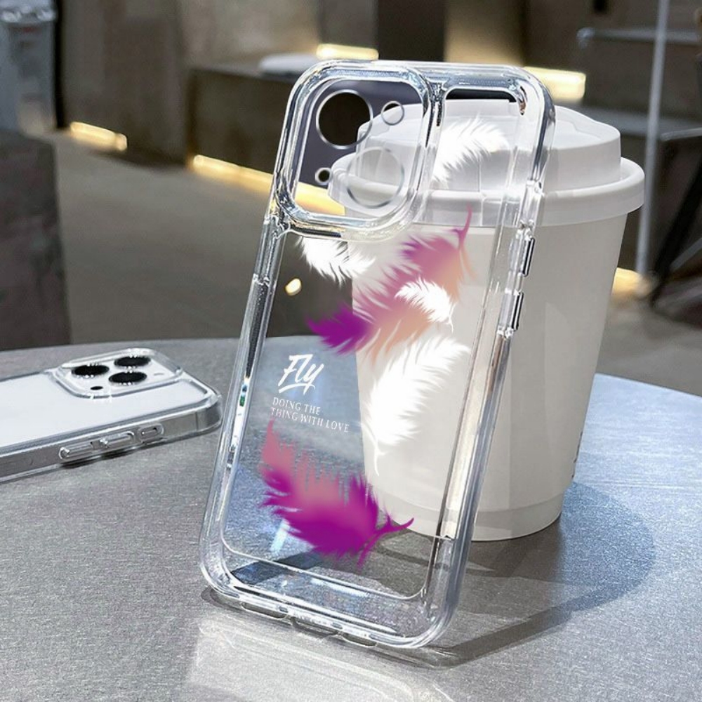 Cho iphone 7 8 cộng với x xs max xr 11 12 13 14 pro max 14 cộng với lông trong suốt tpu tốt lỗ vỏ điện thoại