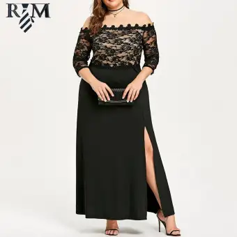 lazada black gown