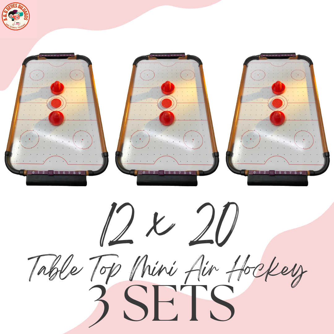 3SETS 12x20 TABLE TOP MINI AIR HOCKEY / AIR HOCKEY / TABLE TOP / KIDS