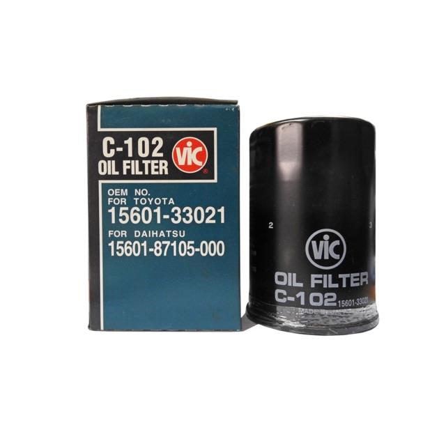 Vic Oil Filter C102 Toyota Hilux/ Hiace/ Commuter/ 3K/ 4K/ 18R/ 21R (C102) Lazada PH