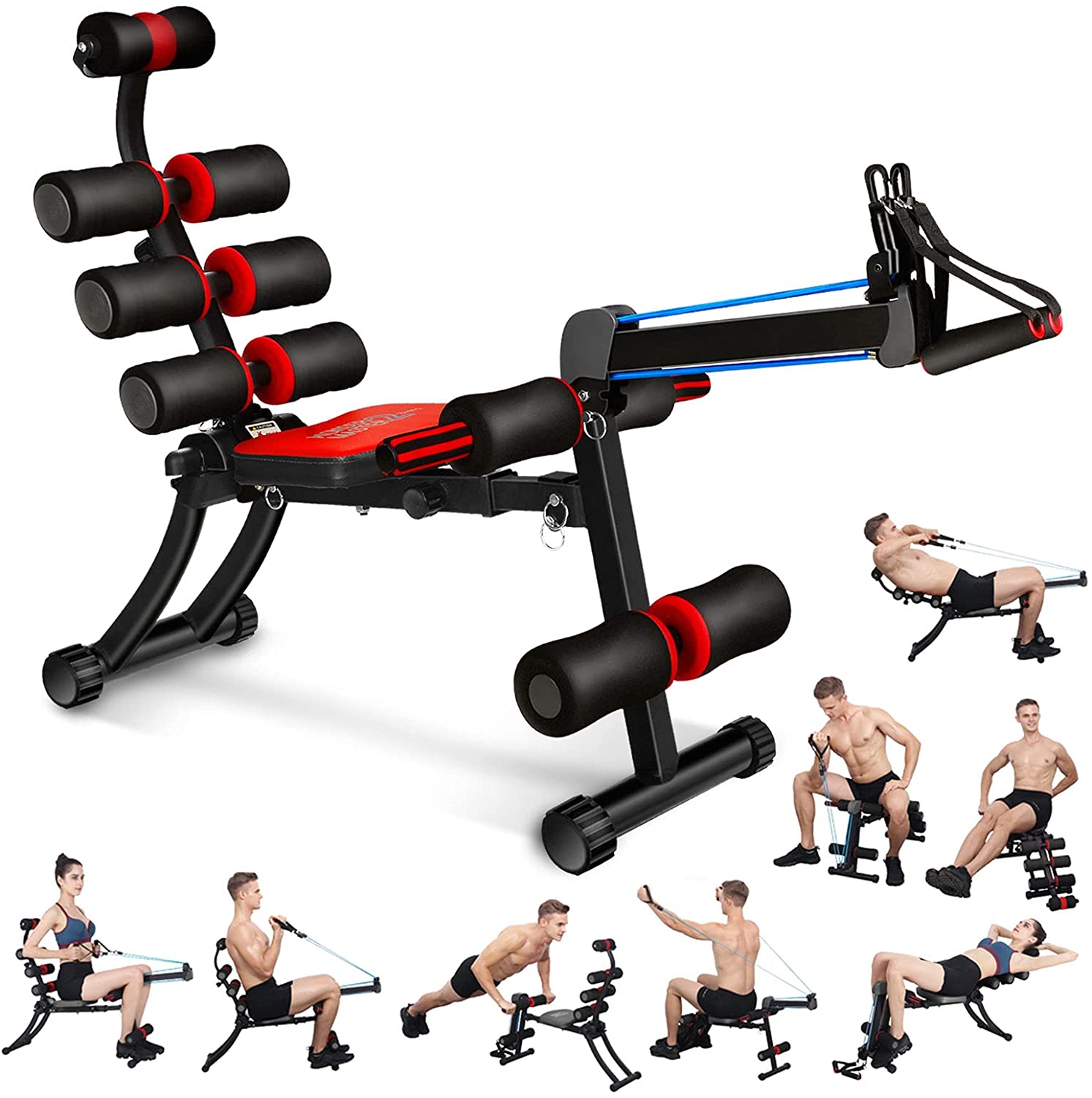 Household Abdominal Exercise Machine Foldable Fitness Equipment Home Gym workout 