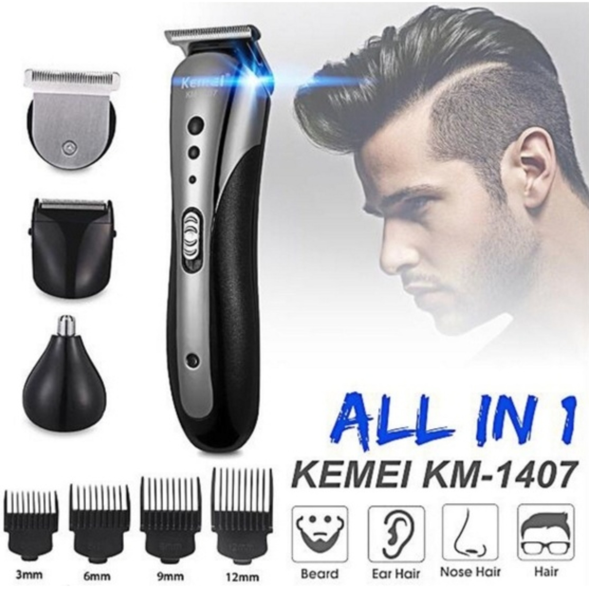 Kemei Professional Electric Hair Clipper Hairdressing Cut