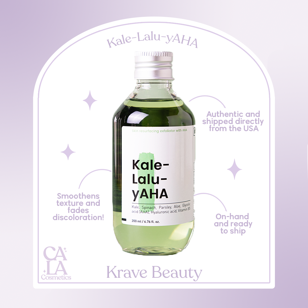 Krave Beauty KaleLaluyAHA (Cala Cosmetics) Lazada PH