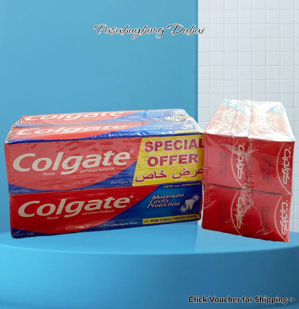 Colgate Maximum Cavity Protection Toothpaste 75mlx4pAck Dubai UAE