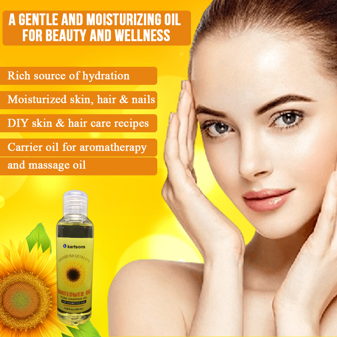 Sunflower Oil Whitening Original Sunflower Seeds Oil Organic