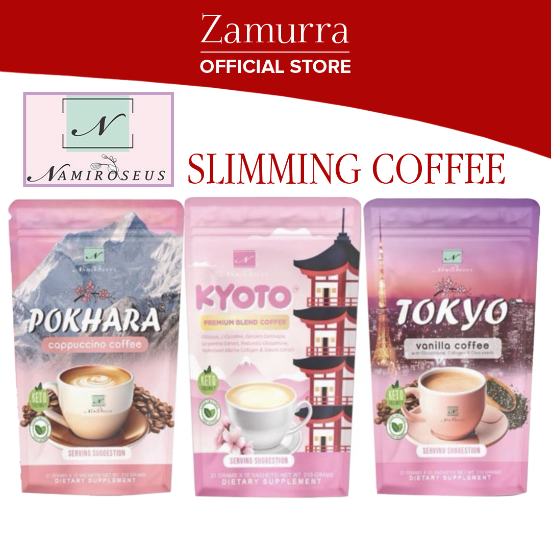 NAMIROSEUS TOKYO / KYOTO / POKHARA Slimming Coffee Original New