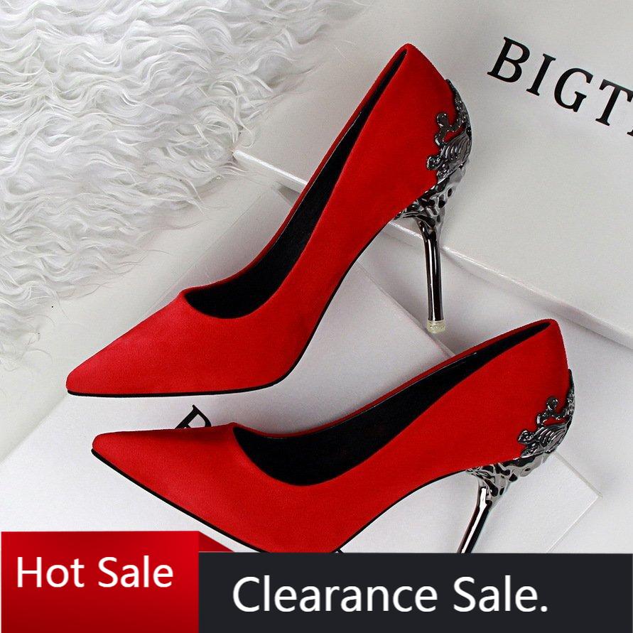 WOMEN'S RED , SIZE 5.5 . Five inch Stiletto Heels GUC. VERY CUTE | eBay-hkpdtq2012.edu.vn