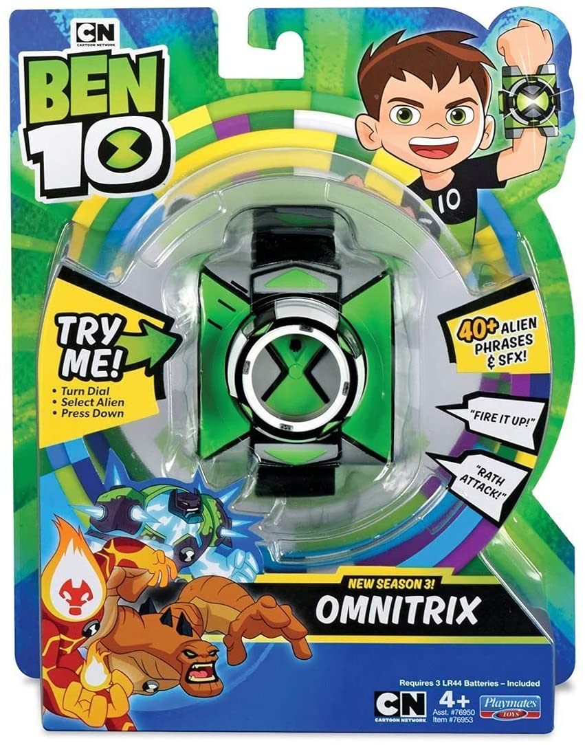 zvtjeu Original Benten BEN 10 Omnitrix Watch S3-76953 Voice Talking ...