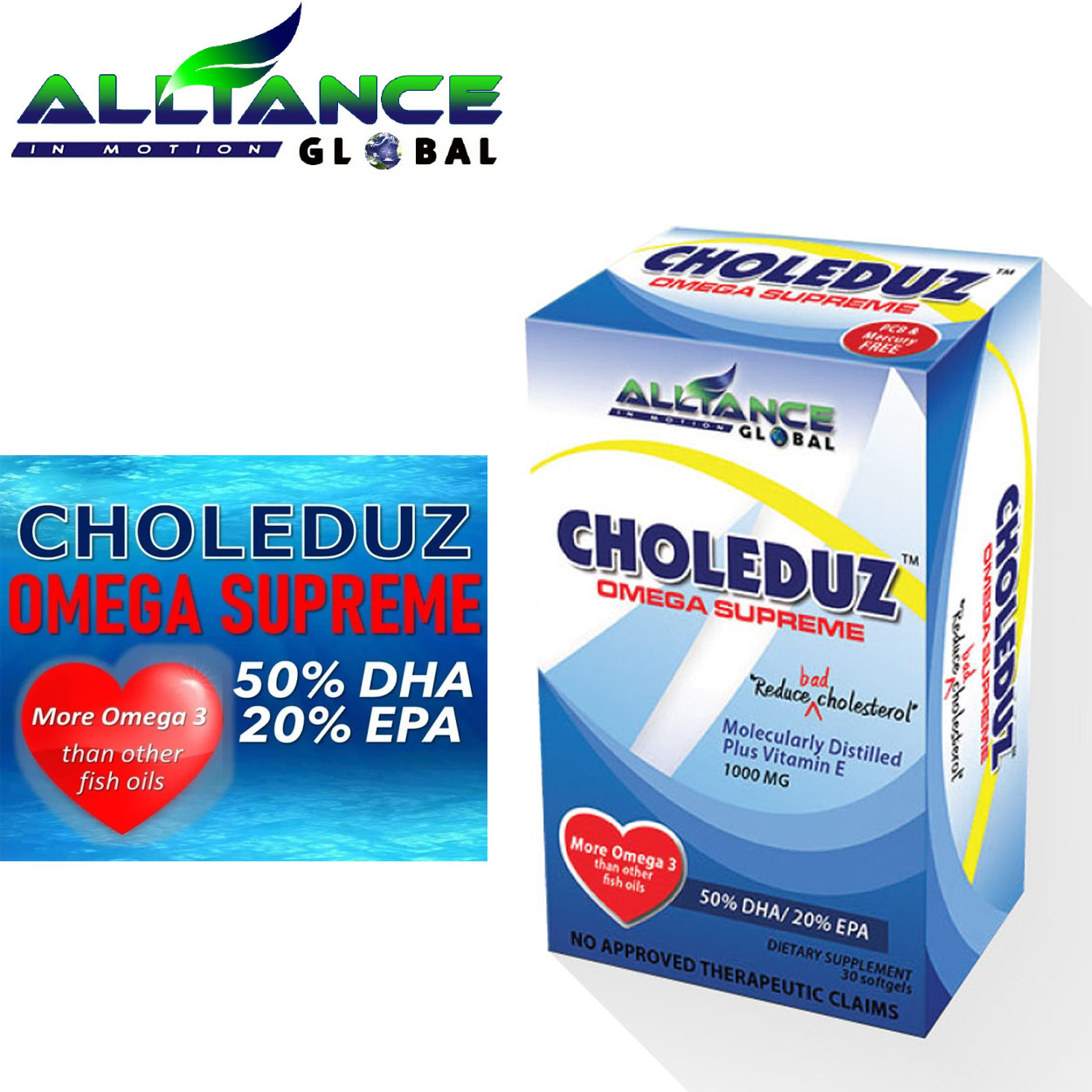 Aim Global Choleduz FISH OIL 10 CAPSULE | Lazada PH