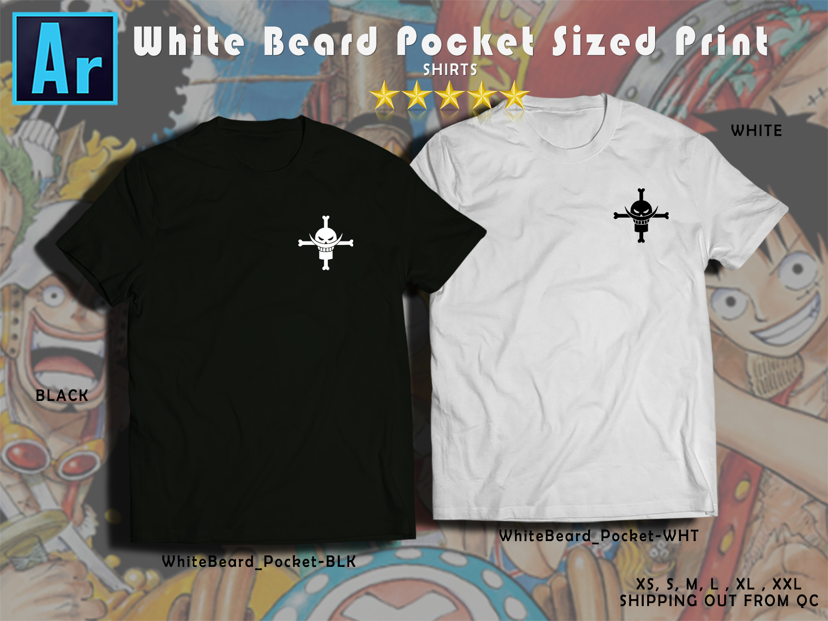 whitebeard shirt