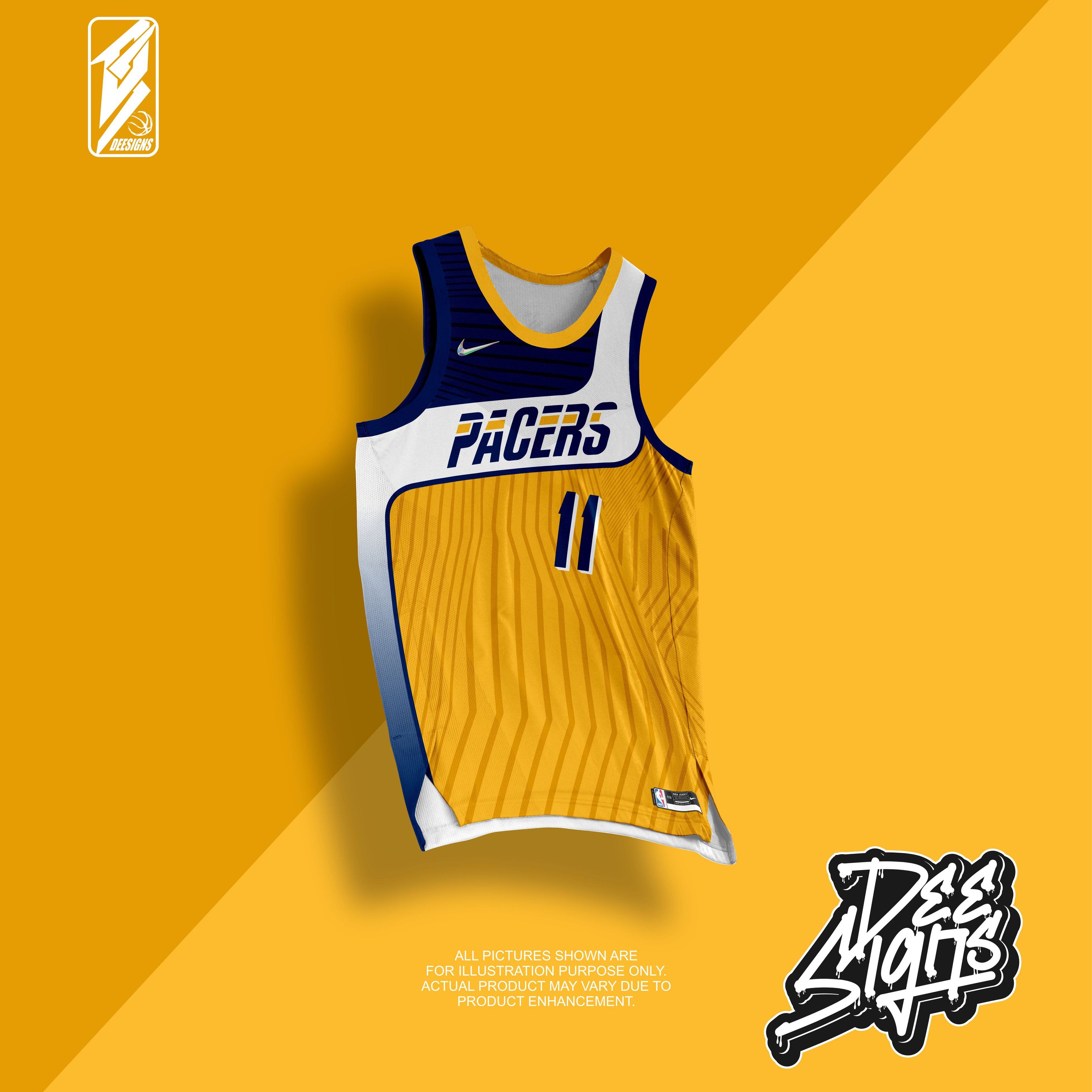 PACERS 01 2022 BASKETBALL JERSEY FULL SUBLIMATION HIGH QUALITY FABRICS/  trendy jersey