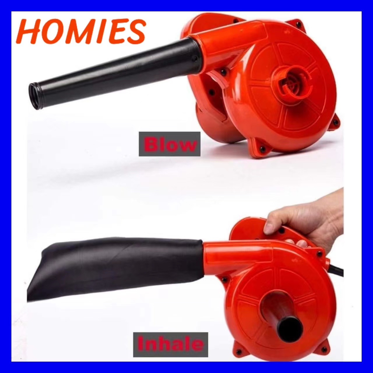 HOMIES Electric Leaf Sweeper Vacuum Blower Cleaner 220V Blowing ...