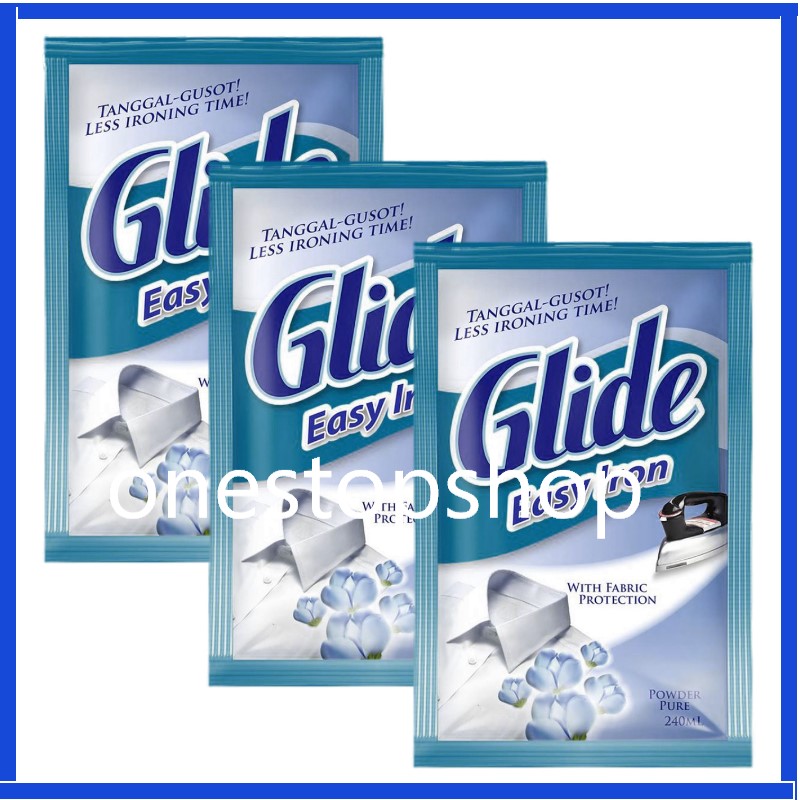 Glide Starch Spray Ironing Aid Powder Pure 500mL, Furniture & Home Living,  Cleaning & Homecare Supplies, Ironing Boards on Carousell