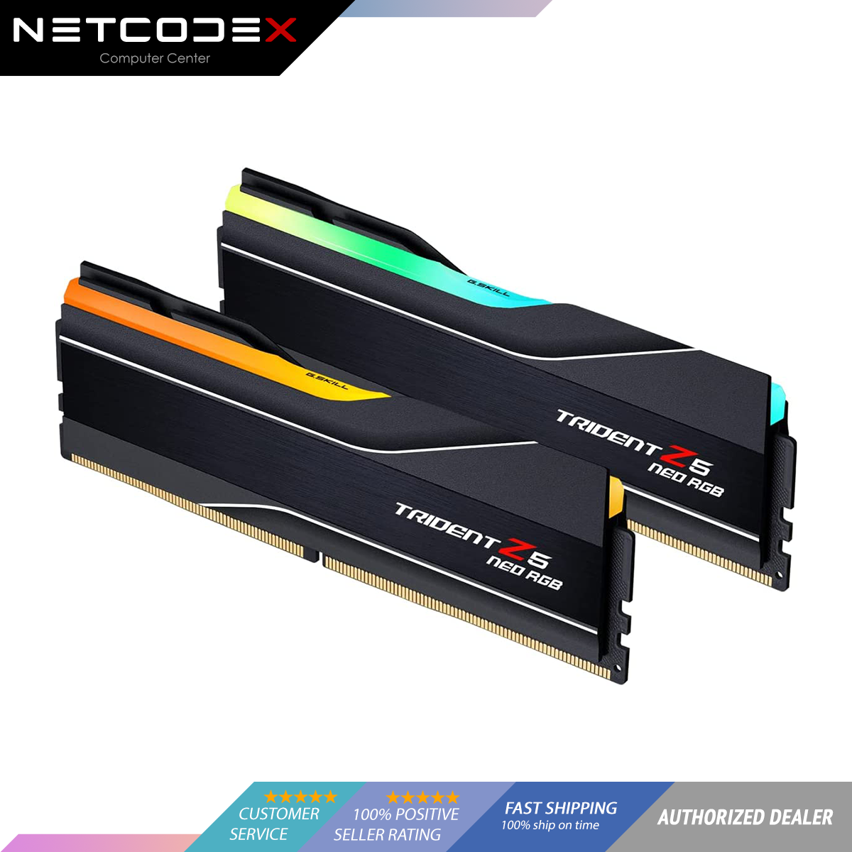 G.SKILL Trident Z5 Neo RGB Series CL32 32GB (2 x 16GB) 288-Pin PC RAM ...