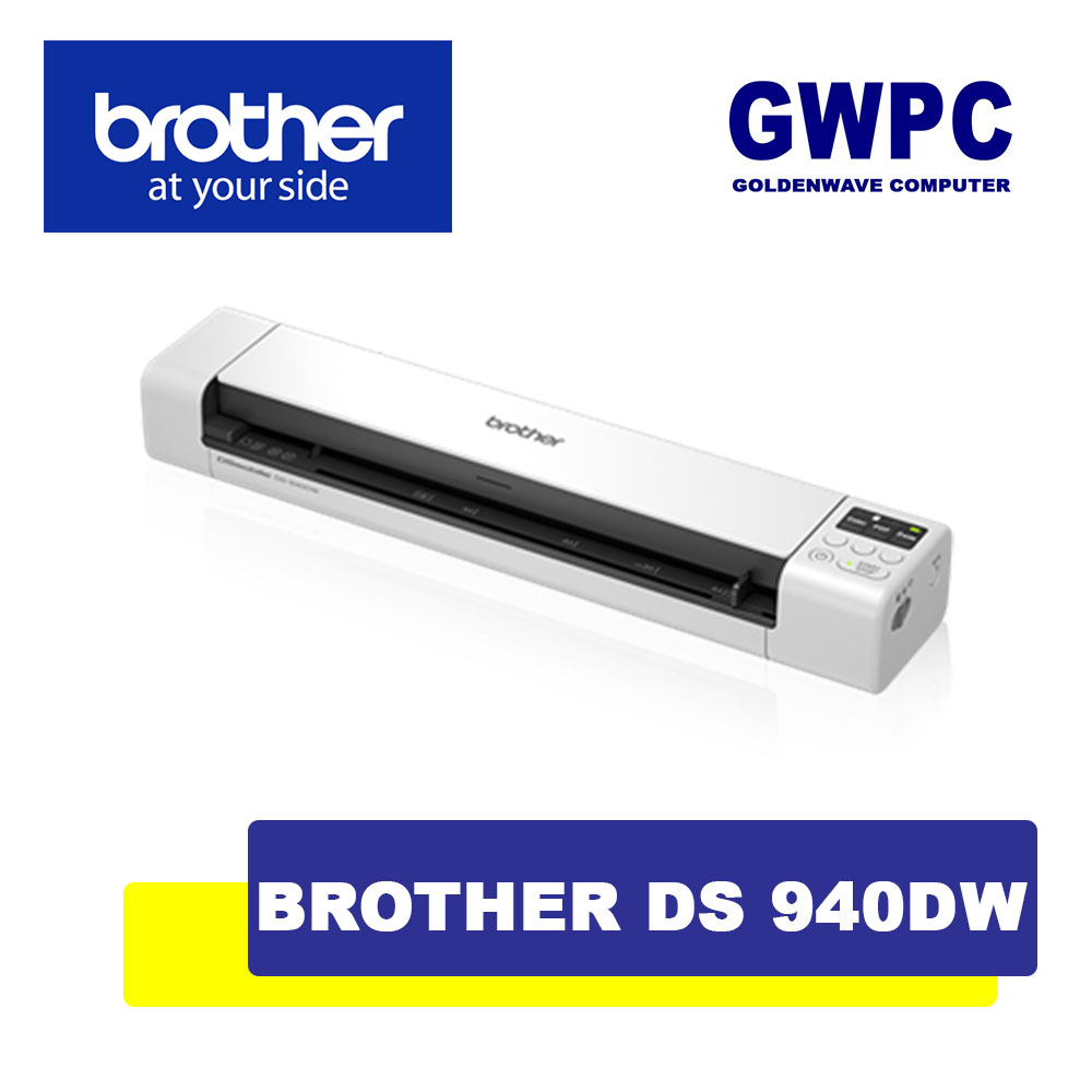 Escáner Portátil DS-940DW, Brother