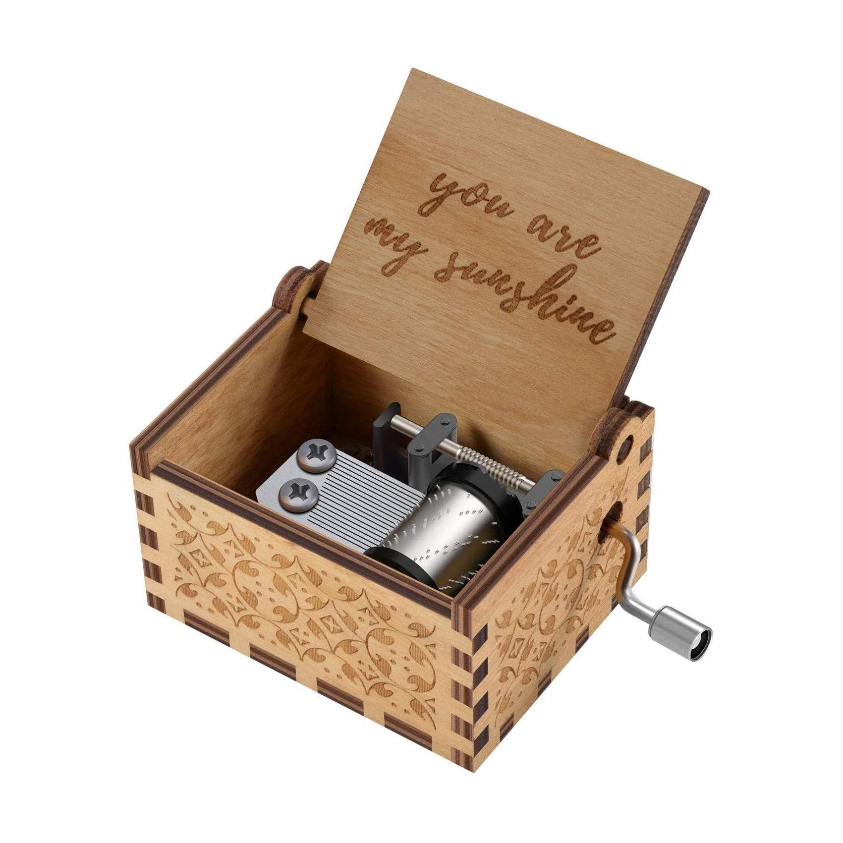 Music Box You Are My Sunshine Can T Help Falling In Love Music Box Christmas Gift Lazada Ph