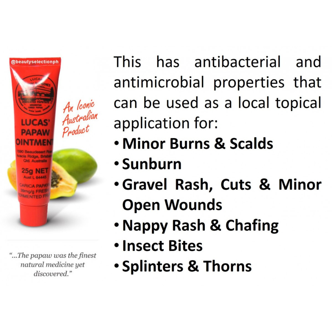 😍LUCAS PAPAW OINTMENT From Australia 25g 🔥🔥Used for Minor Burns