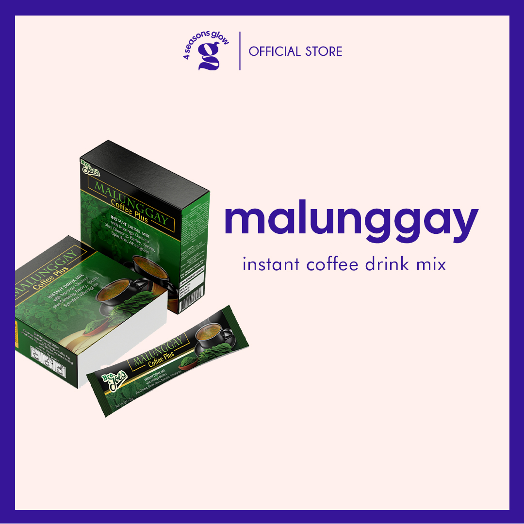 Bro. Joe's Malunggay Coffee (1box 10 sachet) With Ginseng, Barley and Stevia That Helps You