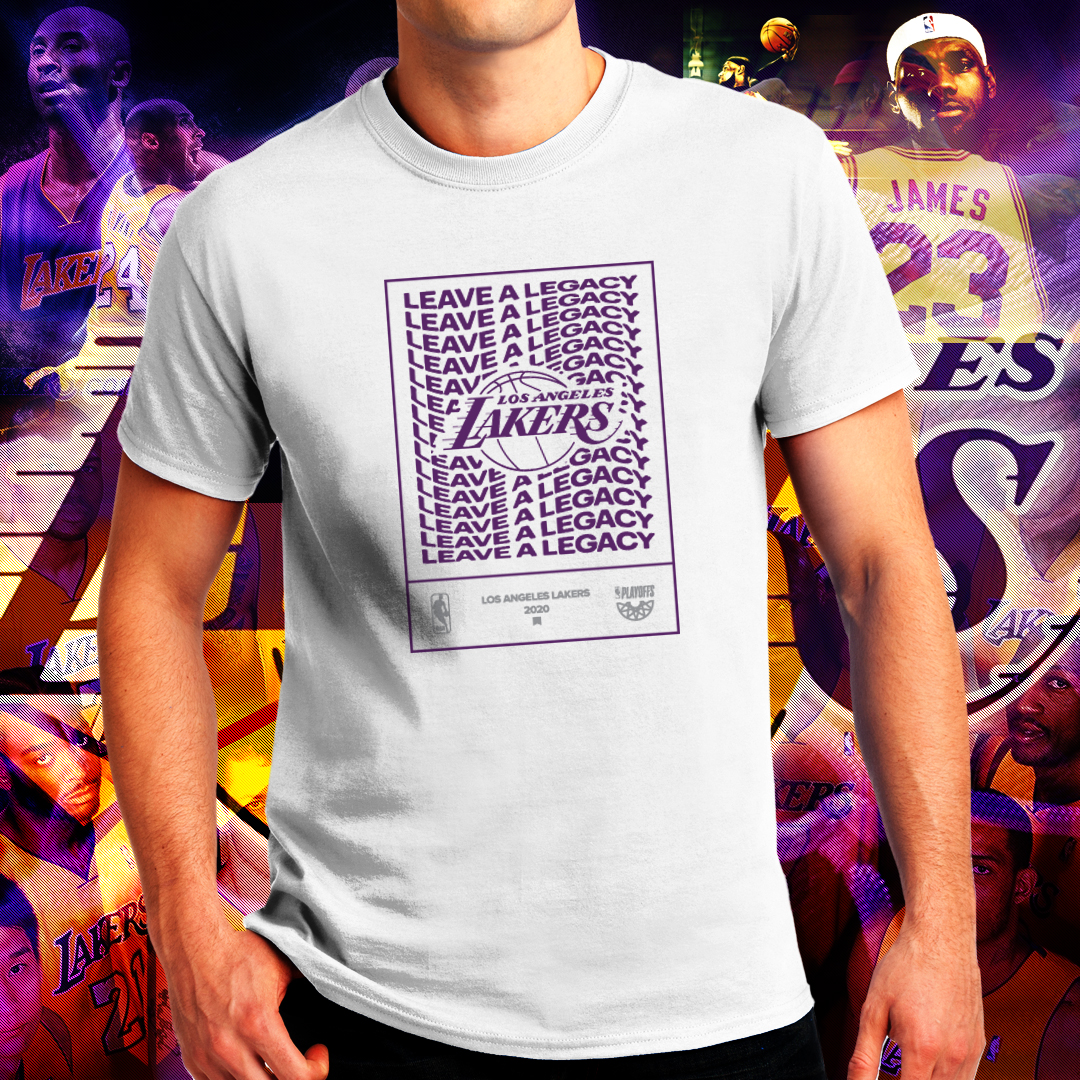 leave a legacy lakers shirt