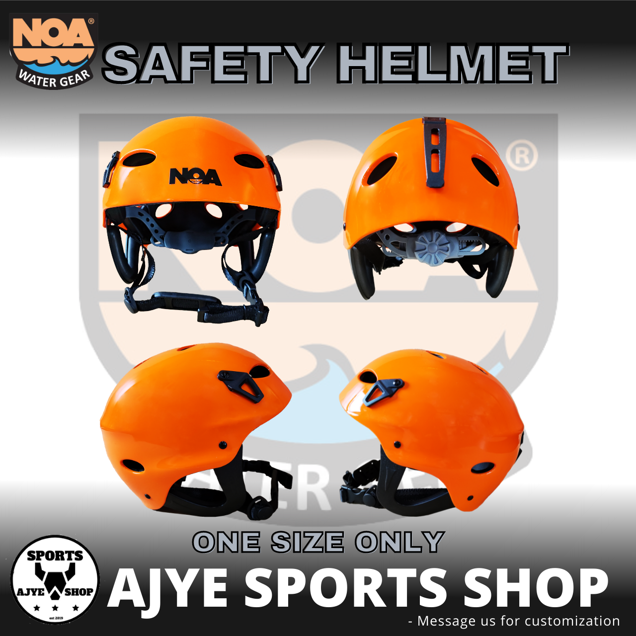 NOA WATER GEAR SAFETY HELMET Lazada PH