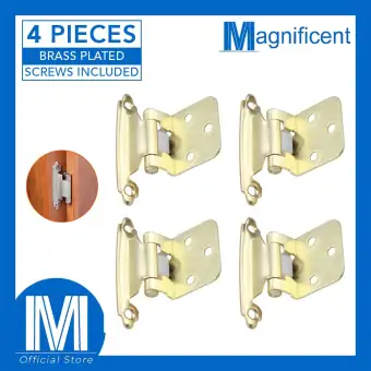 Surface Mounted Overlay Self Closing Hinge 4 Pcs Lazada Ph