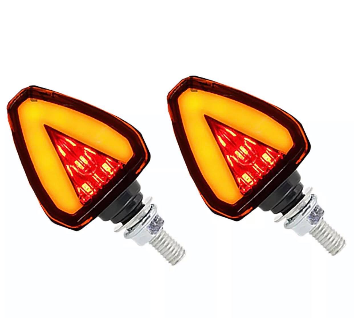 Motorcycle Turn Signal Light Indicator Lamp Blinker Corner Lamp Led