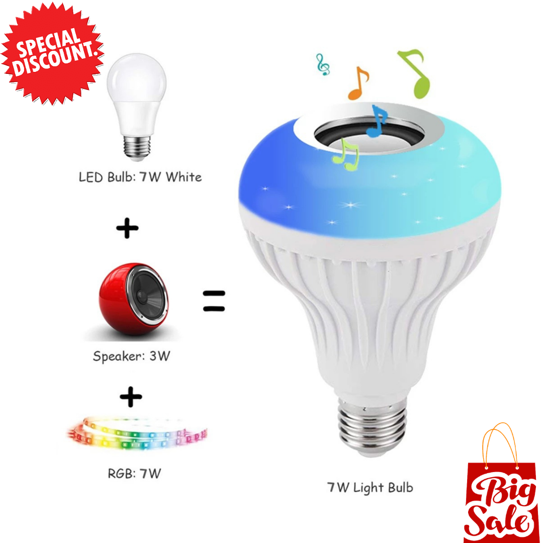 led light bulb speaker app