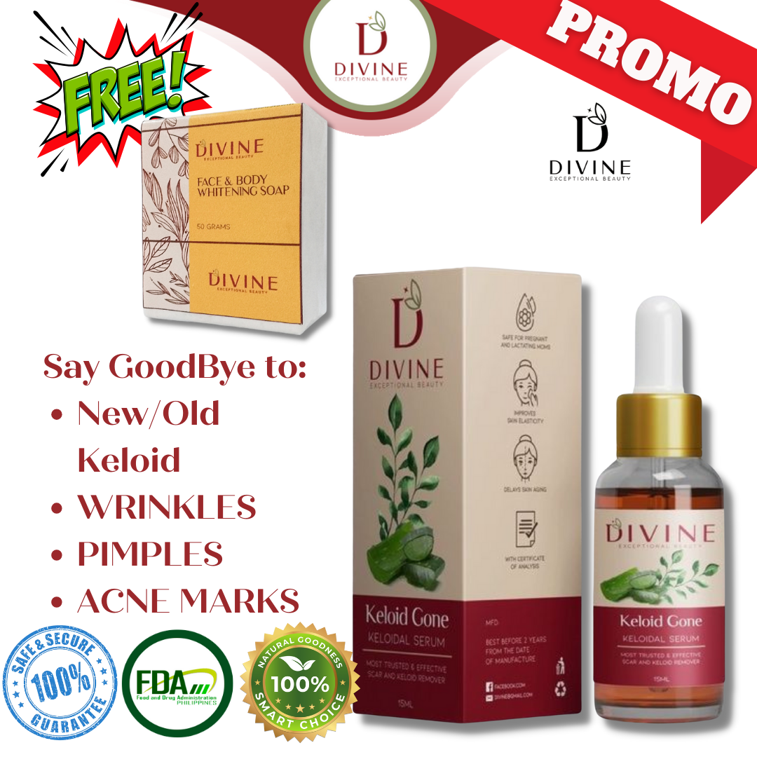 Divine Keloid Remover , Keloid removal, Old keloid remover Keloid scar