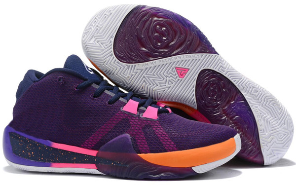 giannis antetokounmpo shoes purple