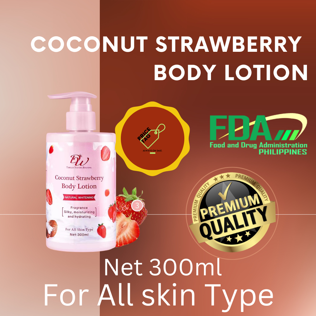 DW Coconut Strawberry Lotion Lazada PH