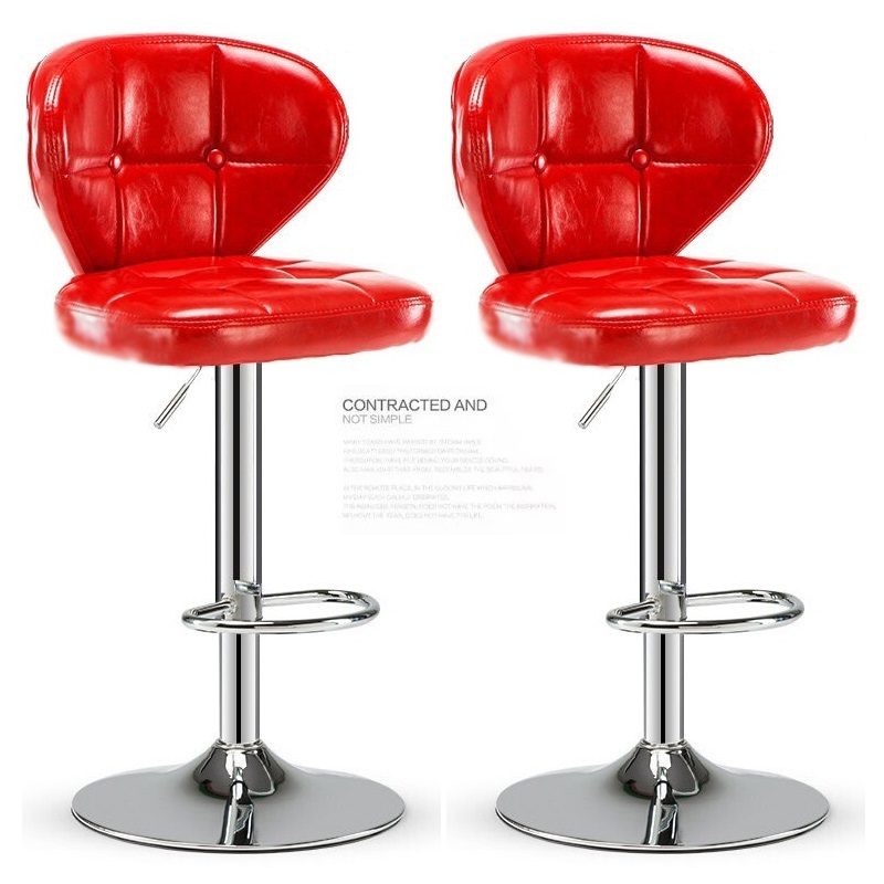 【6 Color Options】2 Pcs Bar Stool Chair Lifestyle Person Air Lift