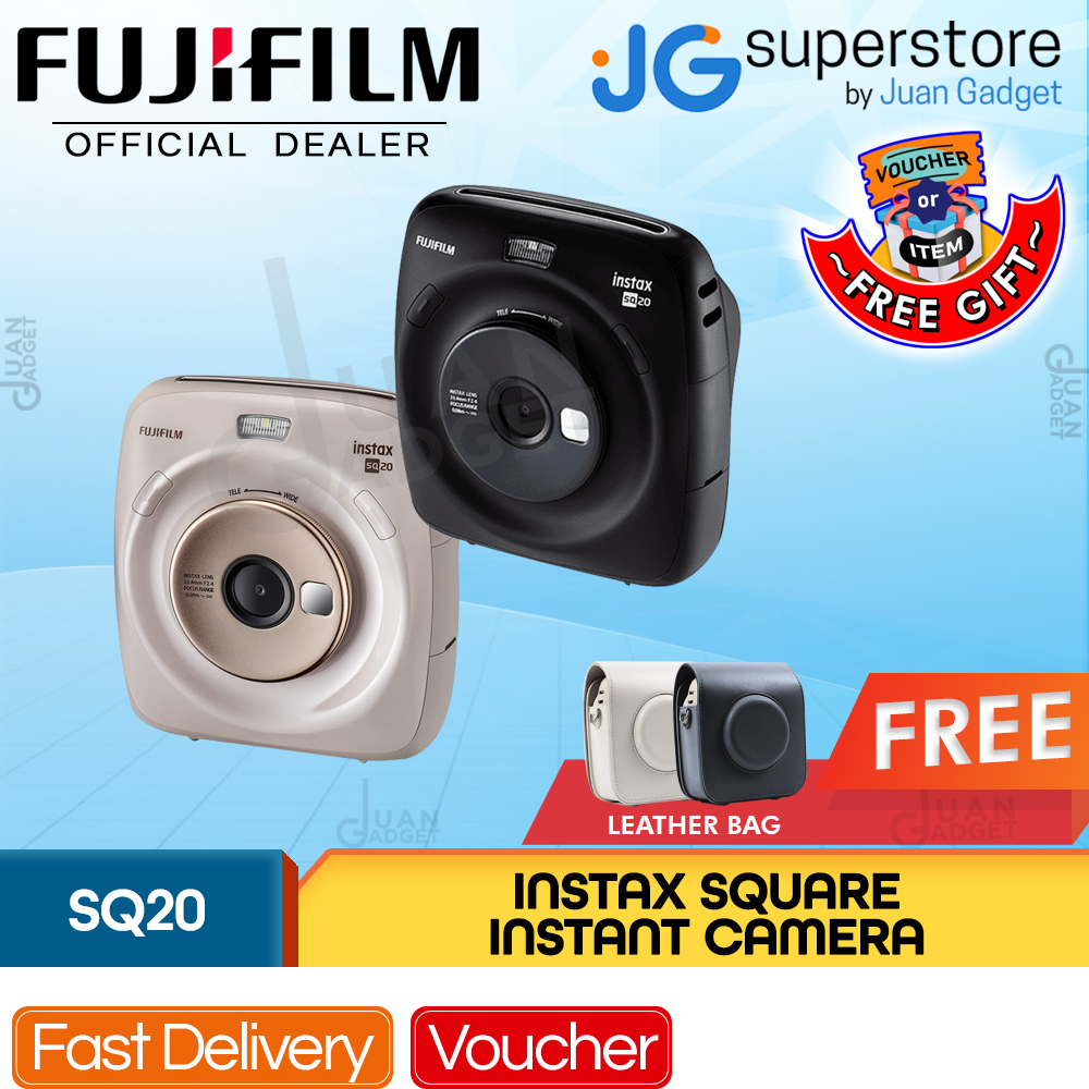 FUJIFILM instax SQUARE SQ20 本体とバッグ 【公式通販】