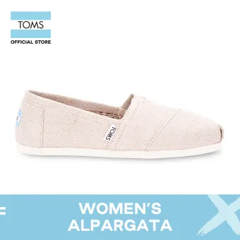 women's toms burlap shoes