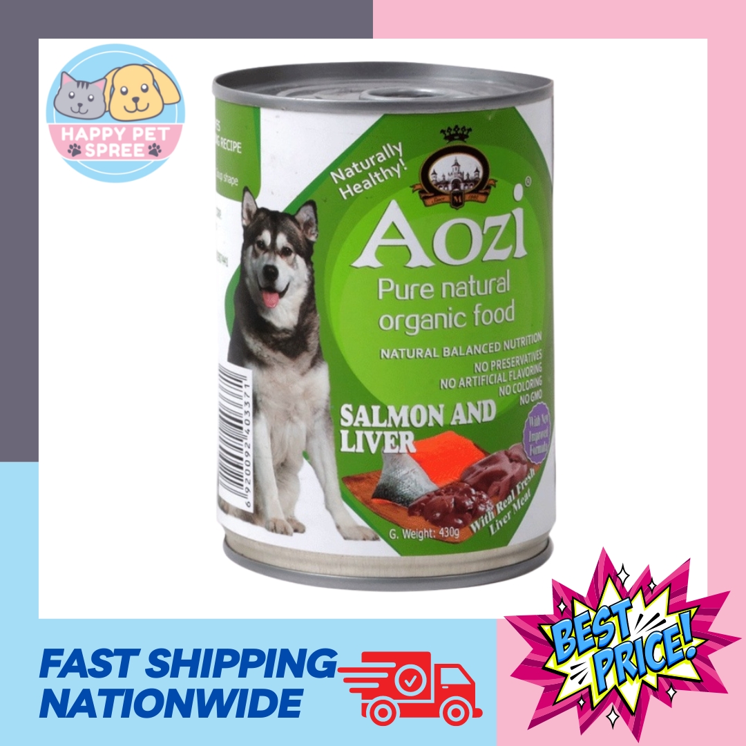 Dog Nutrition Organic Pet Food Delivery Aozi Can Salmon And Liver