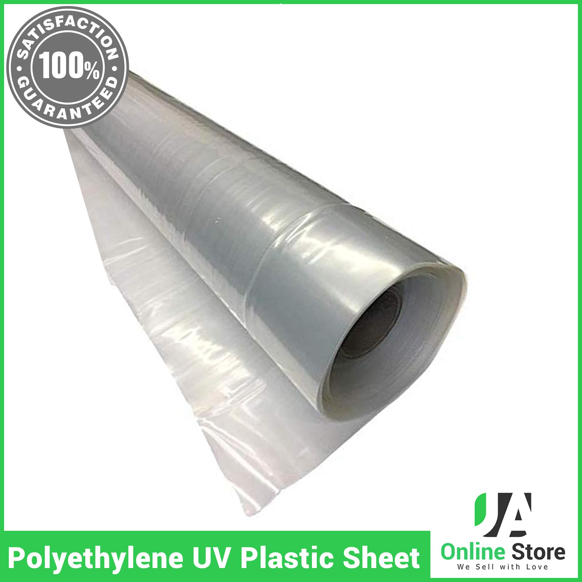 High Density Polyethylene UV Plastic Sheet 6 Mil 150 Microns 3 X 