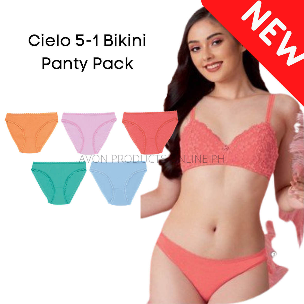 Avon Panty Sale Cielo 51 Bikini Panty Pack Lazada PH