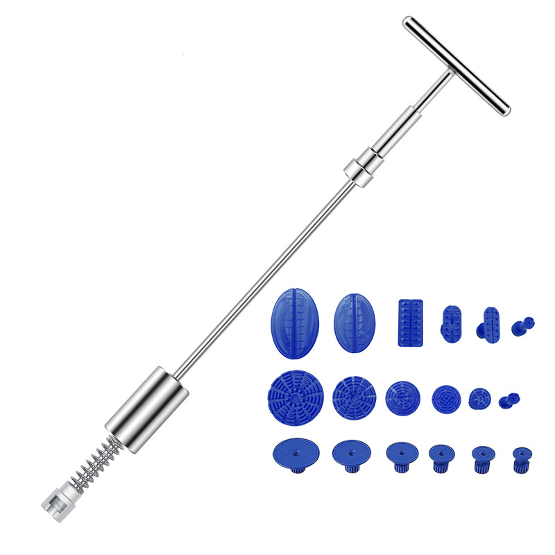 18Pcs Car Dent Puller Set Adjustable T Bar Dent Puller For Car Dent