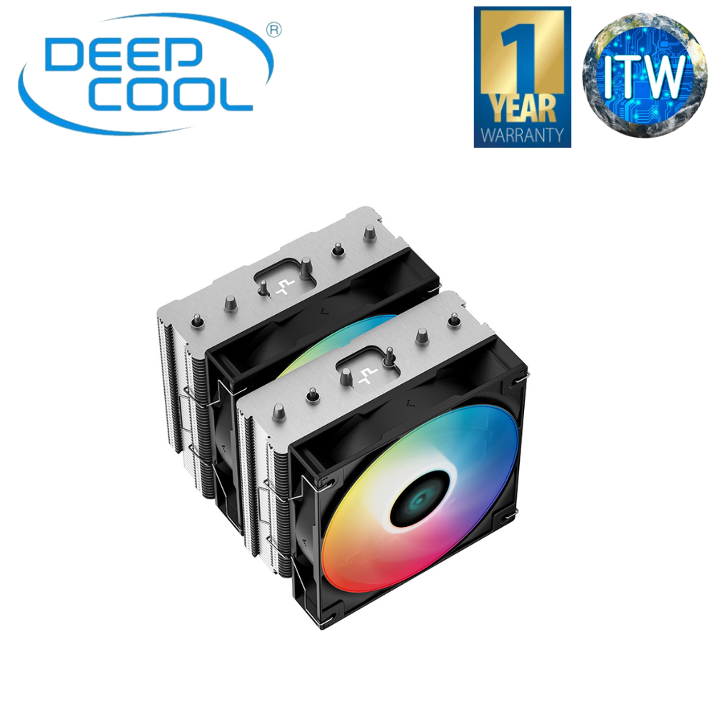 DeepCool AG620 ARGB 空冷CPUクーラー R-AG620-BKANMN-G-1 FN1795-