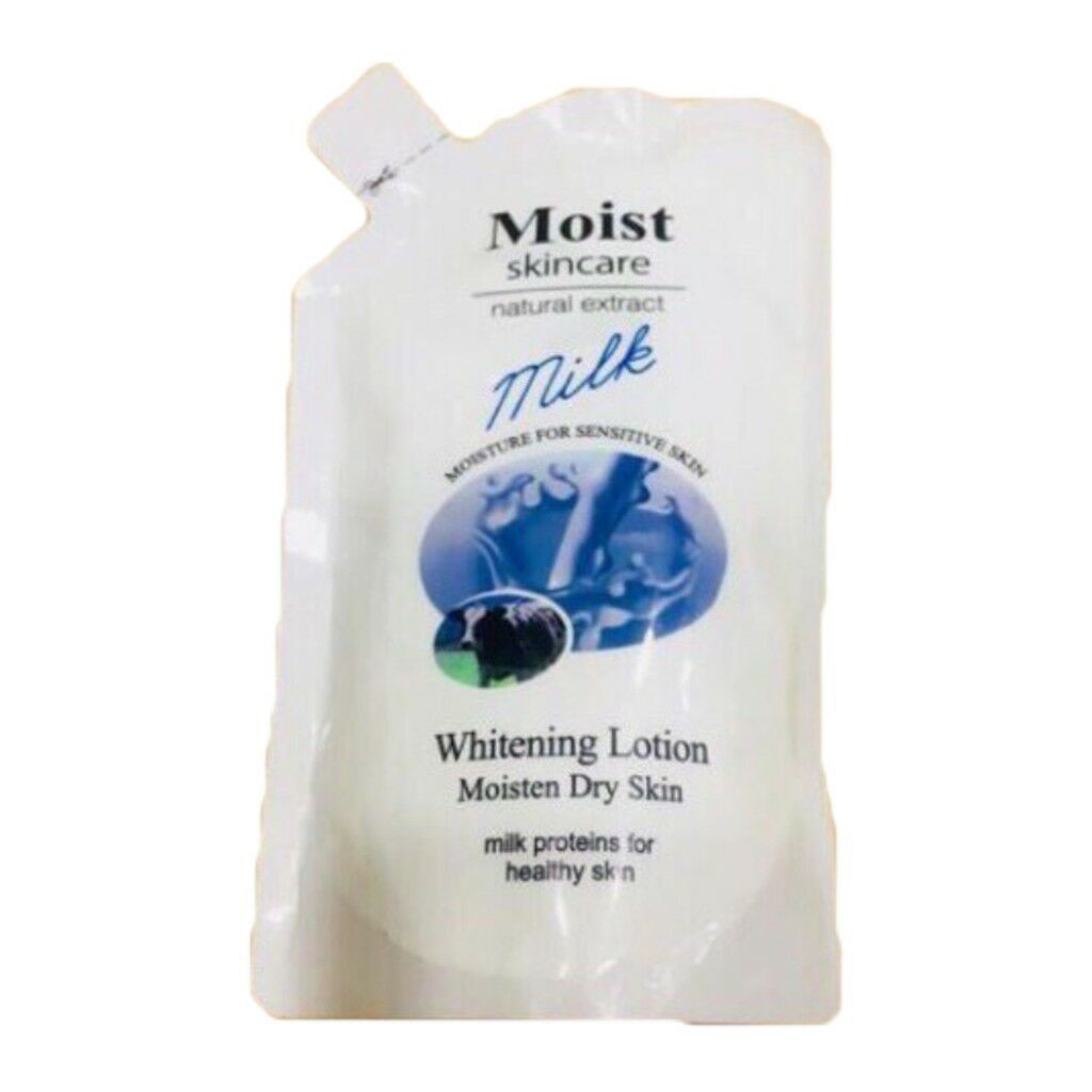 MOIST WHITENING LOTION MILK AND PAPAYA (250ml or 310ml) Pouch or Bottle